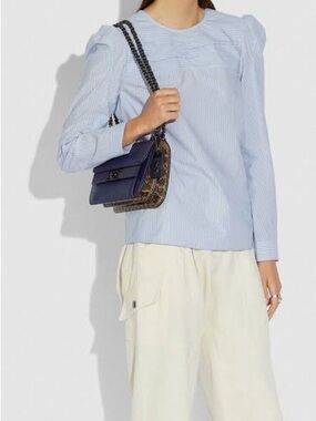 Coach Troupe Crossbody Cadet Blue